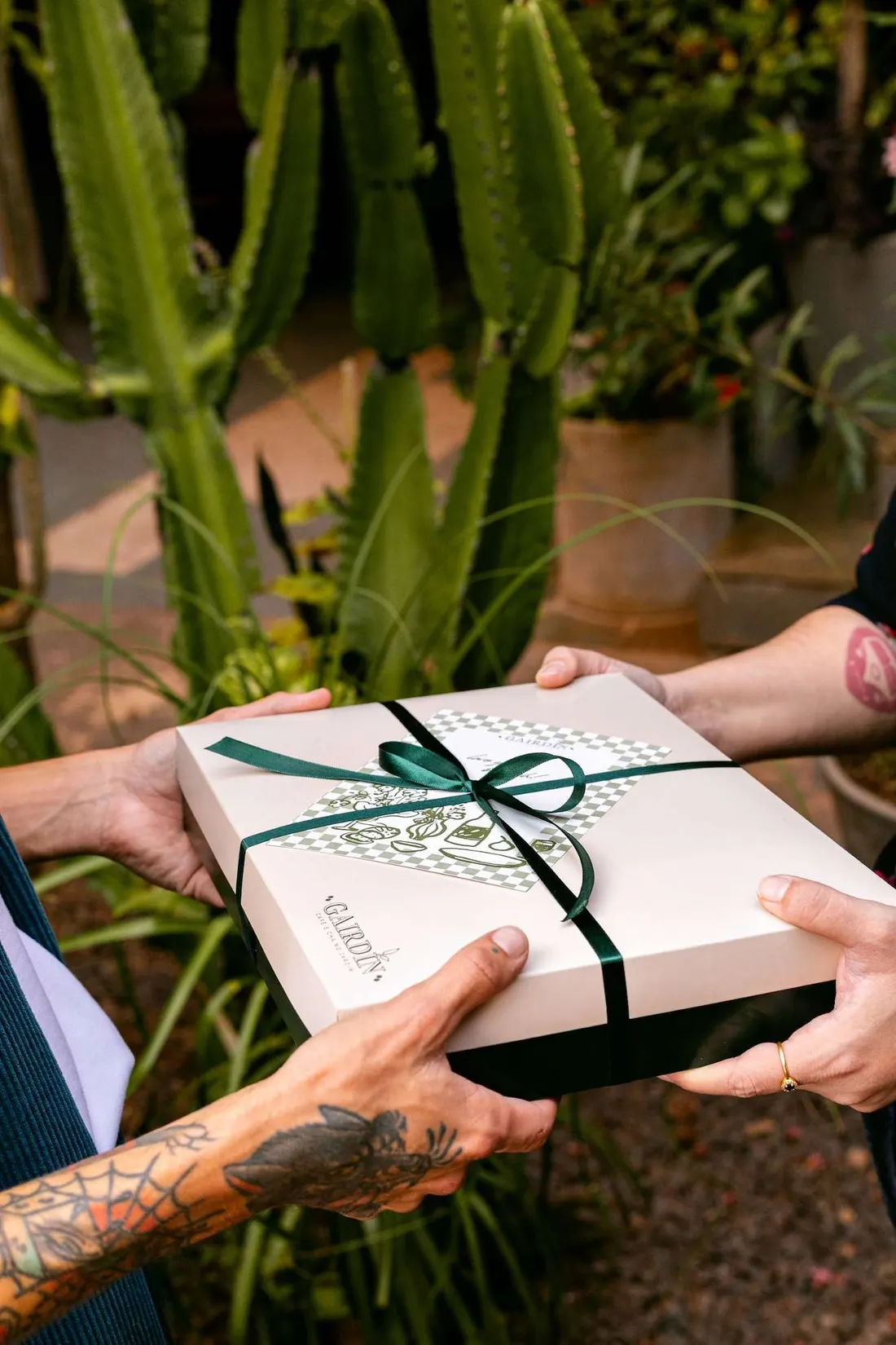 Box de presente Gairdín